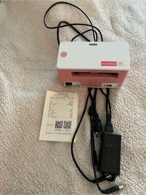MUNBYN Thermal Receipt Printer - Compact Wireless POS Printer